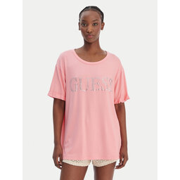 Guess Guess T-Shirt E5GI07 K68D2 Rosa Regular Fit