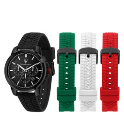 

Годинник Maserati Successo R8871648005 Black, Чорний