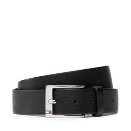 Tommy Hilfiger Pánsky opasok Tommy Hilfiger New Aly Belt AM0AM08363 Čierna