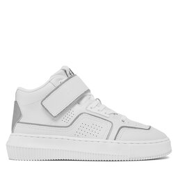 Снікерcи Calvin Klein Jeans Chunky Cupsole Laceup Mid M YW0YW00811 White/Silver 0LC, Білий