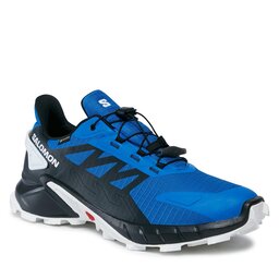 Salomon Schuhe Salomon Supercross 4 GORE-TEX L47119600 Lapis Blue/Black/White