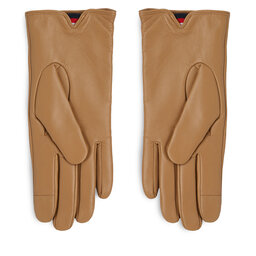 

Жіночі рукавички Tommy Hilfiger Essential Flag Leather Gloves AW0AW15360 Classic Khaki RBL, Бежевий