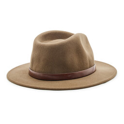 

Капелюх Brixton Messer Fedora 10763 Dark Earth, Коричневий