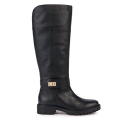 Geox Stivali Geox D Hoara D36FTD 00046 C9999 Nero