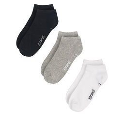 Sprandi Set di 3 paia di calzini corti da uomo Sprandi 0MB-002-AW23 (3-pack) Multicolore