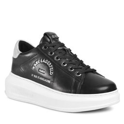 KARL LAGERFELD Sneakers KARL LAGERFELD KL62538 Black Lthr W/Silver
