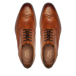 

Туфлі Clarks Craftarlolimit 26171453 Tan Leather, Коричневий