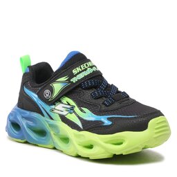 

Снікерcи Skechers Heat-Flux 400103L/BBLM Blk/Blue/Lime, Чорний