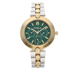 Furla Laikrodis Furla Logo Links WW00030-MT0000-D7D00-9-010-20-CN-W Smeraldo i