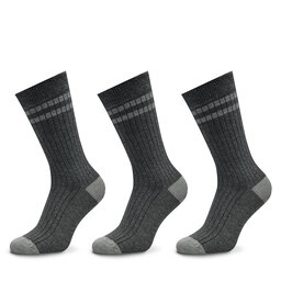 Pepe Jeans 3er-Set hohe Herrensocken Pepe Jeans PMU30057 Grau