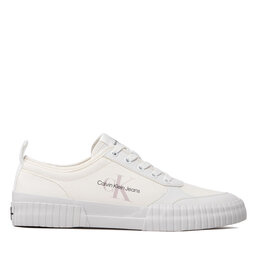 

Снікерcи Calvin Klein Jeans Skater Vulcanized Laceup Rcotton YM0YM00414 Bright White YAF, Білий
