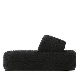 

Шльопанці KARL LAGERFELD KL88003 Black Cotton, Чорний