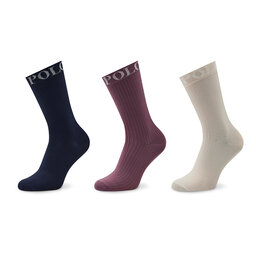 Polo Ralph Lauren Zestaw 3 par wysokich skarpet damskich Polo Ralph Lauren 455888857001 Asst
