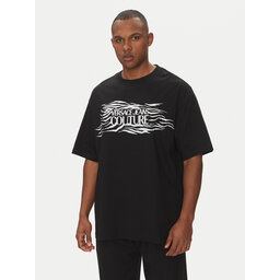 Versace Jeans Couture Versace Jeans Couture T-Shirt 78GAH6L1 Μαύρο Regular Fit