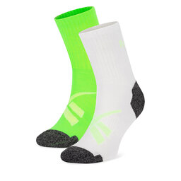 Reebok Set di 2 paia di calzini lunghi unisex Reebok R0418-SS24 (2-pack) Multicolore