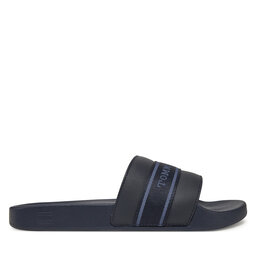 Tommy Hilfiger Klapki Tommy Hilfiger Hilfiger Poolside With Webbing FW0FW08529 Granatowy