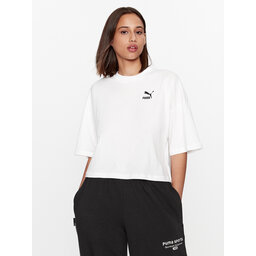 Puma Puma T-Shirt Classics 621381 Weiß Oversize