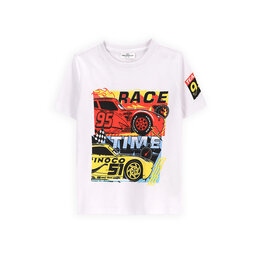 Coccodrillo Coccodrillo T-Shirt WC5143203LBD Weiß Regular Fit