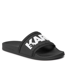 KARL LAGERFELD Șlapi KARL LAGERFELD KL70004 Black Rubber