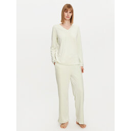 Selmark Selmark Pyjama Polar Soft P6273 Grün Regular Fit