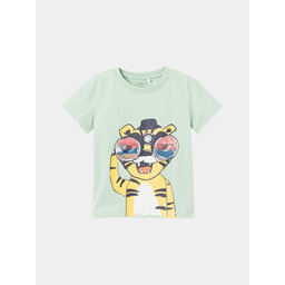 NAME IT NAME IT Camiseta Dante 13228559 Verde Regular Fit