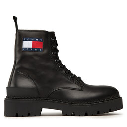 

Черевики туристичні Tommy Jeans Lace Up Hertage Boot EM0EM00892 Black BDS, Чорний