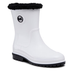 MICHAEL Michael Kors Holínky MICHAEL Michael Kors Montaigne Pullon Rainboot 40F2MNFB6Q Opticwht/Blk