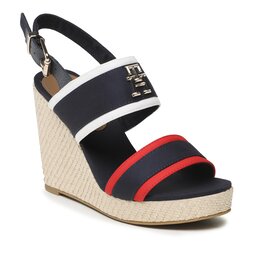 Tommy Hilfiger Espadrilky Tommy Hilfiger Rwb Feminne Wedge FW0FW07180 Rwb 0GY