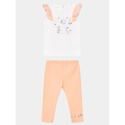Guess Guess Conjunto de camiseta y leggings A4GG03 K6YW4 Naranja Regular Fit