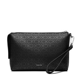 Calvin Klein Pochette per cosmetici Calvin Klein Ck Must Washbag_Epi Mono K60K611377 Black Mono 0GJ