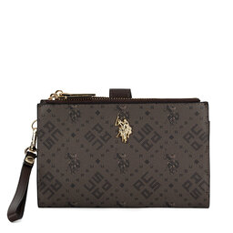 U.S. Polo Assn. Portafoglio grande da donna U.S. Polo Assn. BIUXT6224WVP Marrone