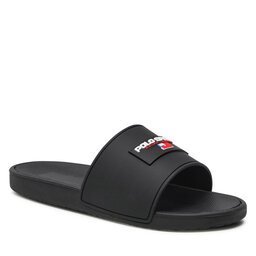 Polo Ralph Lauren Šľapky Polo Ralph Lauren Polo Sport Slide RF103346 Black/Black