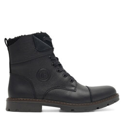 Rieker Schnürschuhe Rieker 32133-00 Schwarz