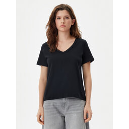 Gap Gap Marškinėliai 740140-03 Juoda Regular Fit