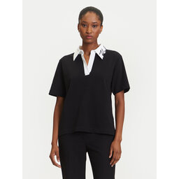 KARL LAGERFELD KARL LAGERFELD Polo A3W17113 Negro Regular Fit