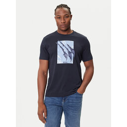 BOSS BOSS Camiseta Te_Animali 50546362 Azul marino Regular Fit