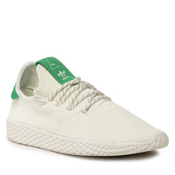 adidas Обувки adidas Tennis Hu GZ3922 Owhite/Green/Cwhite
