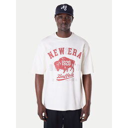 New Era New Era Majica 60596287 Bela Regular Fit