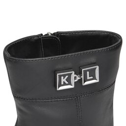 

Ботильйони KARL LAGERFELD KL31760 Black Lthr, Чорний