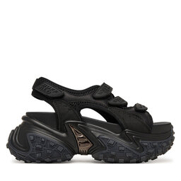 Buffalo Sandalen Buffalo Cerbo Sandal Track 1602366 Schwarz