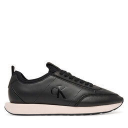 Calvin Klein Sneakers Calvin Klein Retro Runner Sock Panl Lth Neo HW0HW03118 Schwarz