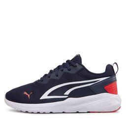 

Снікерcи Puma All-Day Active Jr 387386 07 Peacoat/White/High Risk Red, Cиній