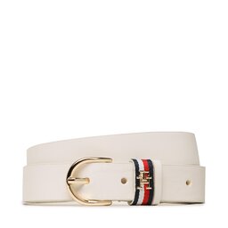 Tommy Hilfiger Damengürtel Tommy Hilfiger Th Timeless 2.5 Corp AW0AW14802 Weiß