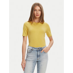 United Colors Of Benetton United Colors Of Benetton Póló 3FJHD109K Sárga Slim Fit