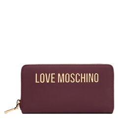 LOVE MOSCHINO Veliki ženski novčanik LOVE MOSCHINO JC5611PP1NKD0552 Tamnocrvena