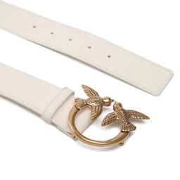 

Жіночий ремінь Pinko Love Berry Simply H4 Belt AI 22-23 PLT01 1H212V Y5H7 Avorio Z14Q, Бежевий