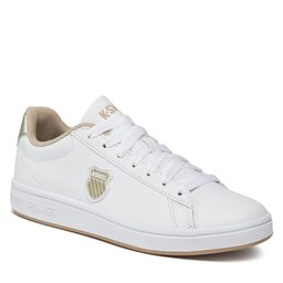 K-Swiss Sneakers K-Swiss Court Shield™ 96599-997-M White/Champagne