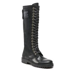 Zadig&Voltaire Kozaki Zadig&Voltaire Joe Boot Smooth Cowskin SWCT00101 Noir