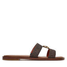 MICHAEL Michael Kors Pantoletten MICHAEL Michael Kors Ering Flat 40S6ERFS2B Braun