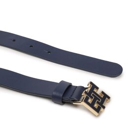 

Жіночий ремінь Tommy Hilfiger Th Logo 2.5 AW0AW14936 DW6, Cиній